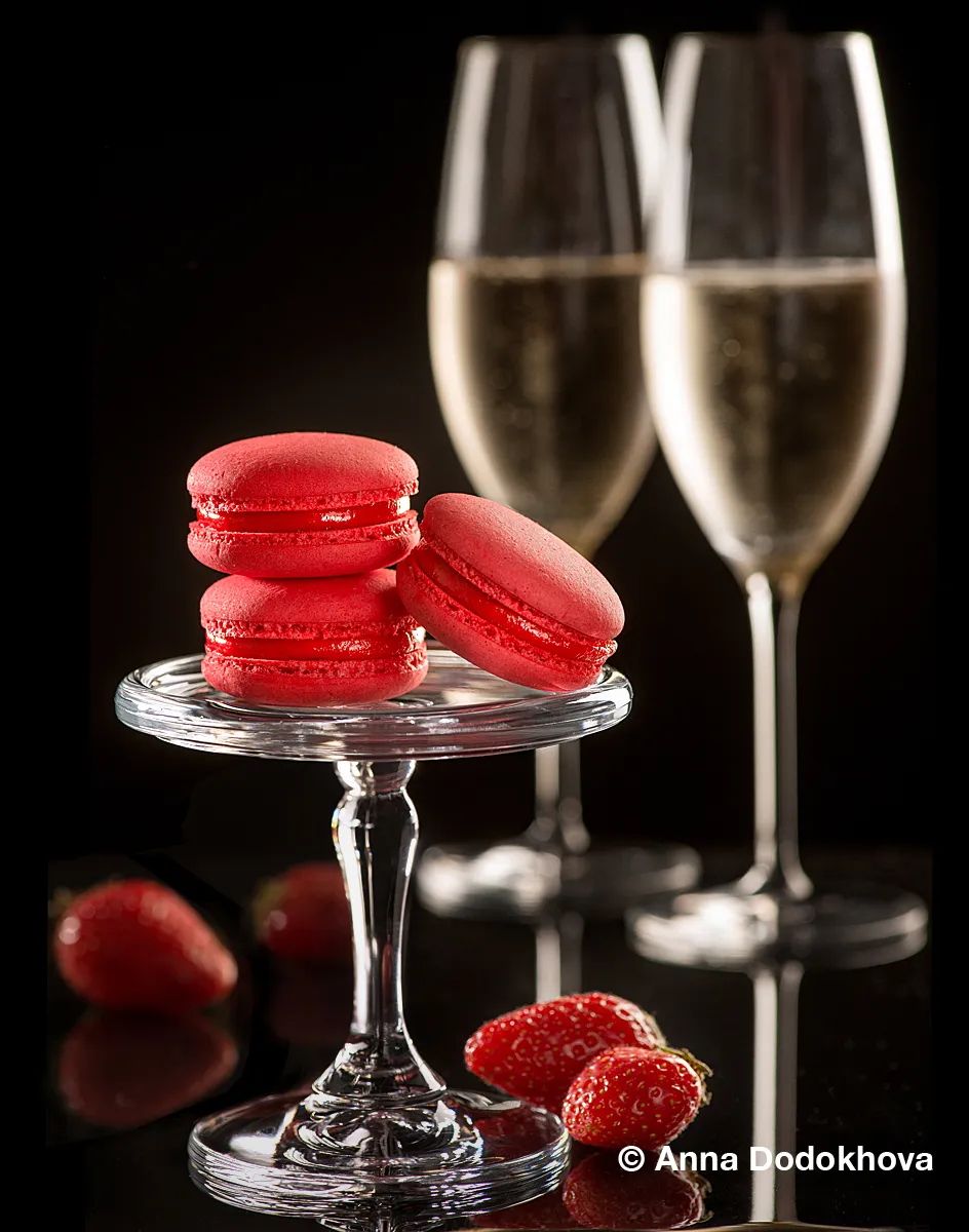 Фотосъёмка макарон кондитерской Jon Macaron. Фуд-фотограф, фуд-стилист Анна Додохова