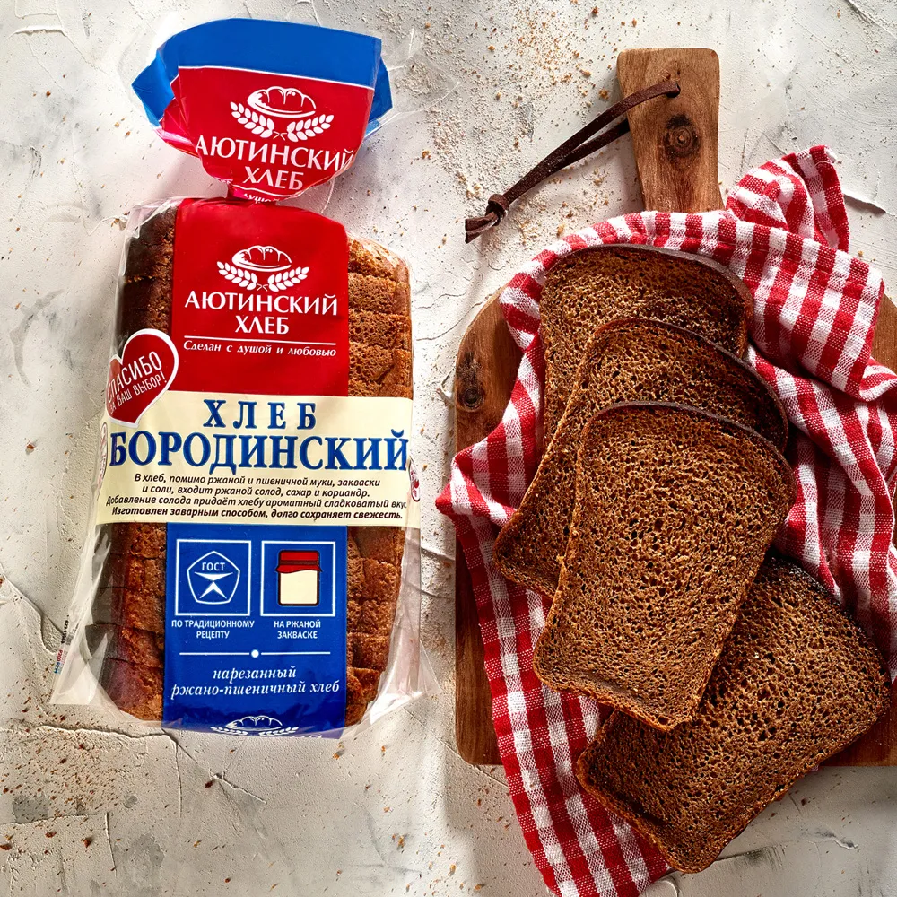 Фотосъёмка продукции компании Аютинский хлеб. Фуд-фотограф, фуд-стилист Анна Додохова