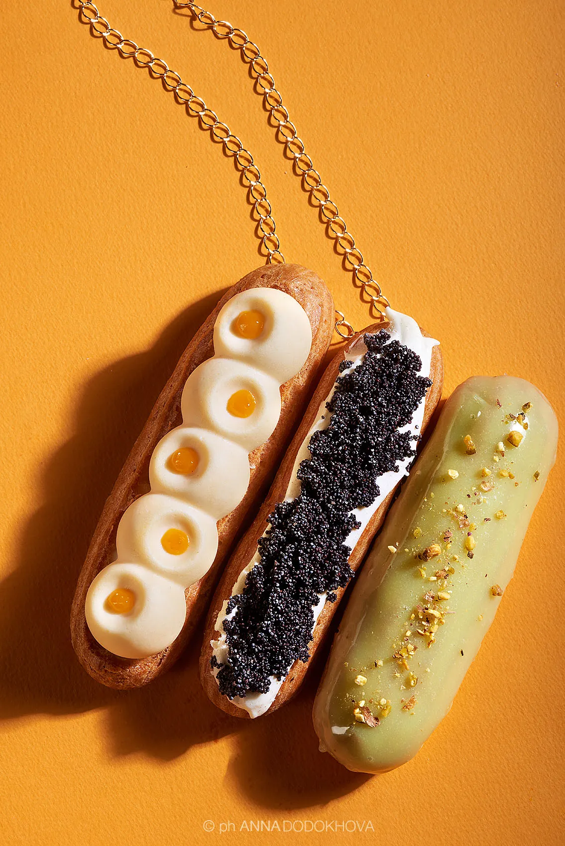 Фотосъёмка десертов кафе Le Brioche. Фуд-фотограф, фуд-стилист Анна Додохова