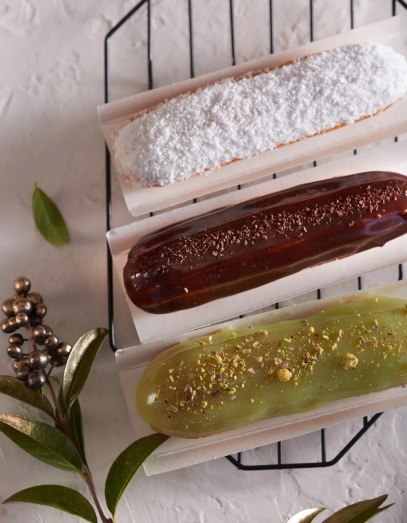 Фотосъёмка десертов кафе Le Brioche. Фуд-фотограф, фуд-стилист Анна Додохова