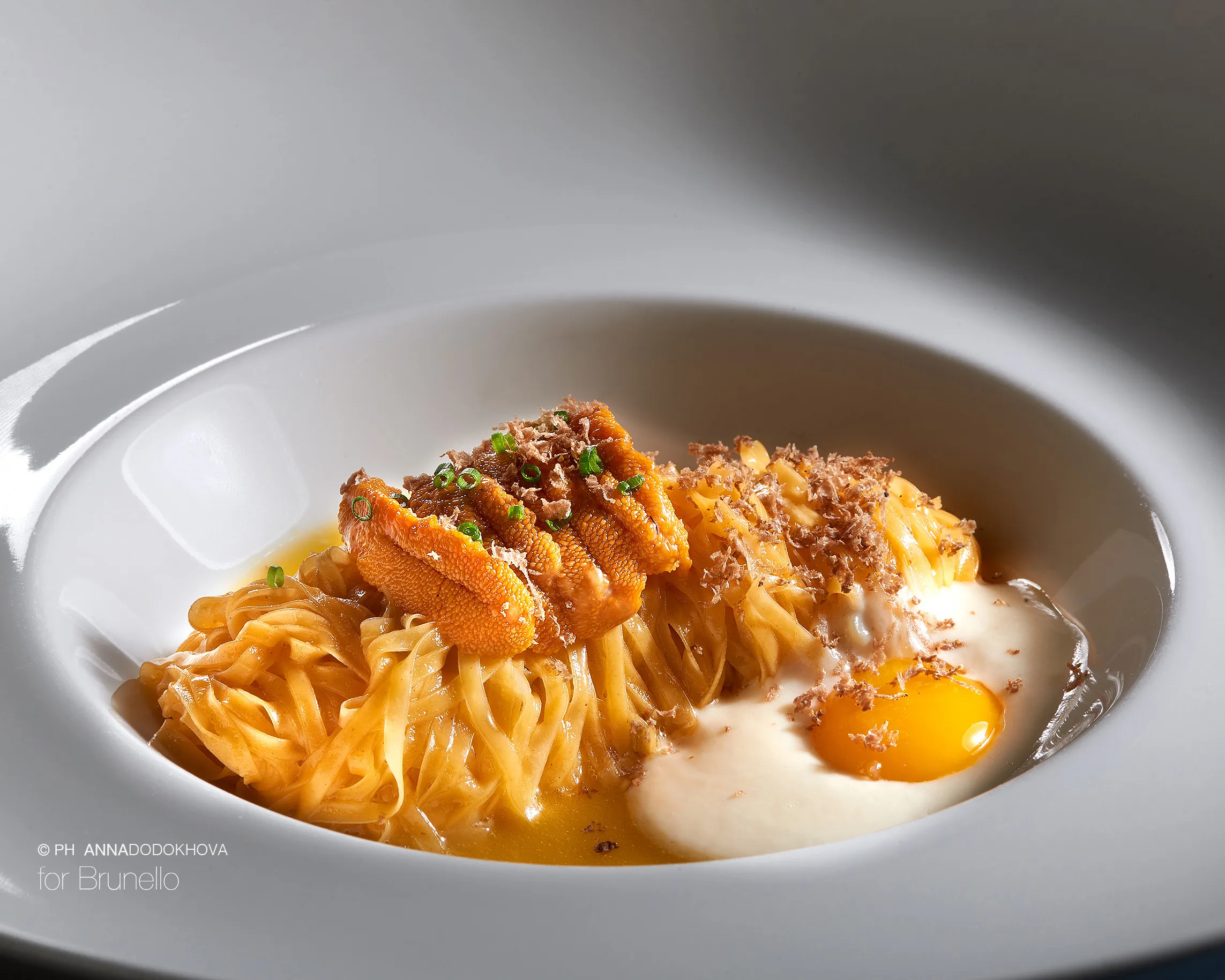 Фотосъёмка блюд высокой кухни ресторана Brunello. Фуд-фотограф, фуд-стилист Анна Додохова