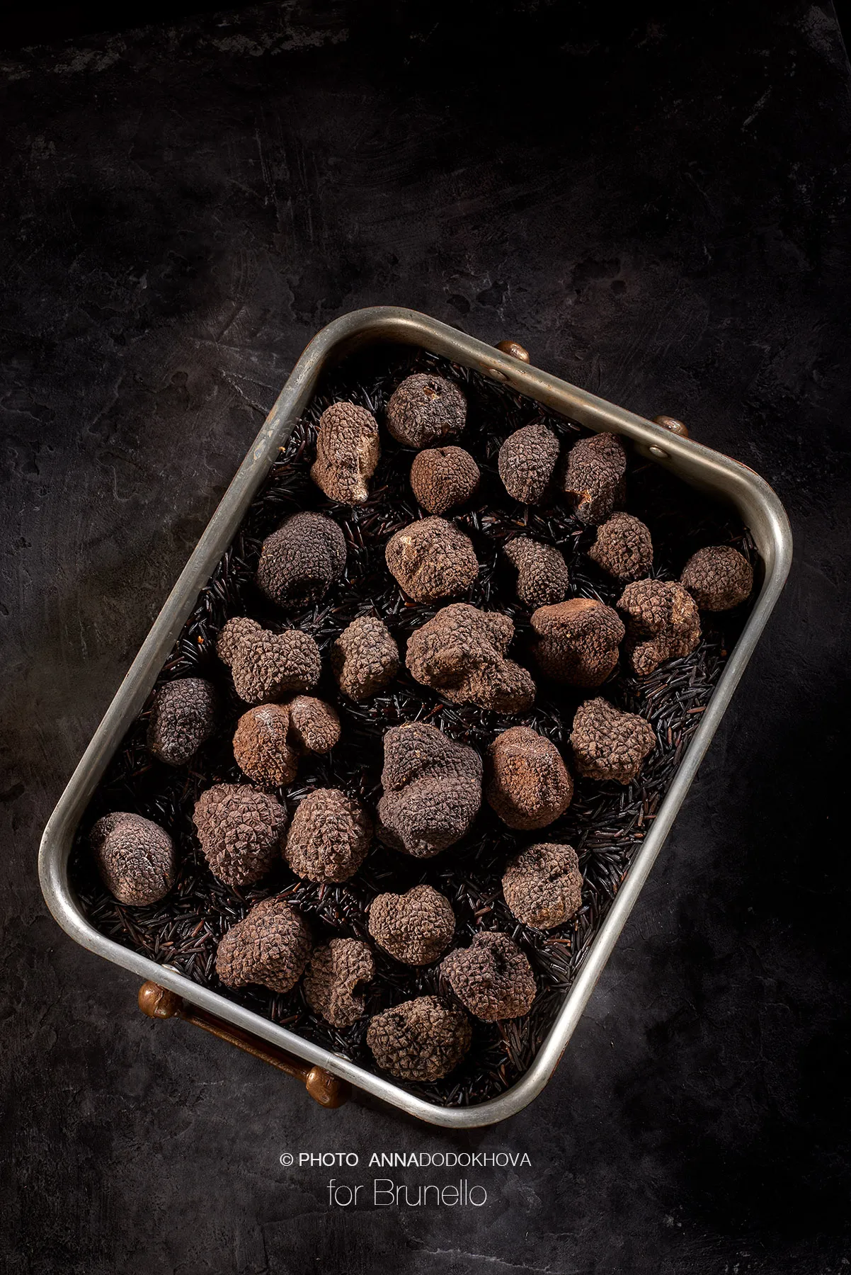 Фотосъёмка блюд высокой кухни ресторана Brunello. Фуд-фотограф, фуд-стилист Анна Додохова