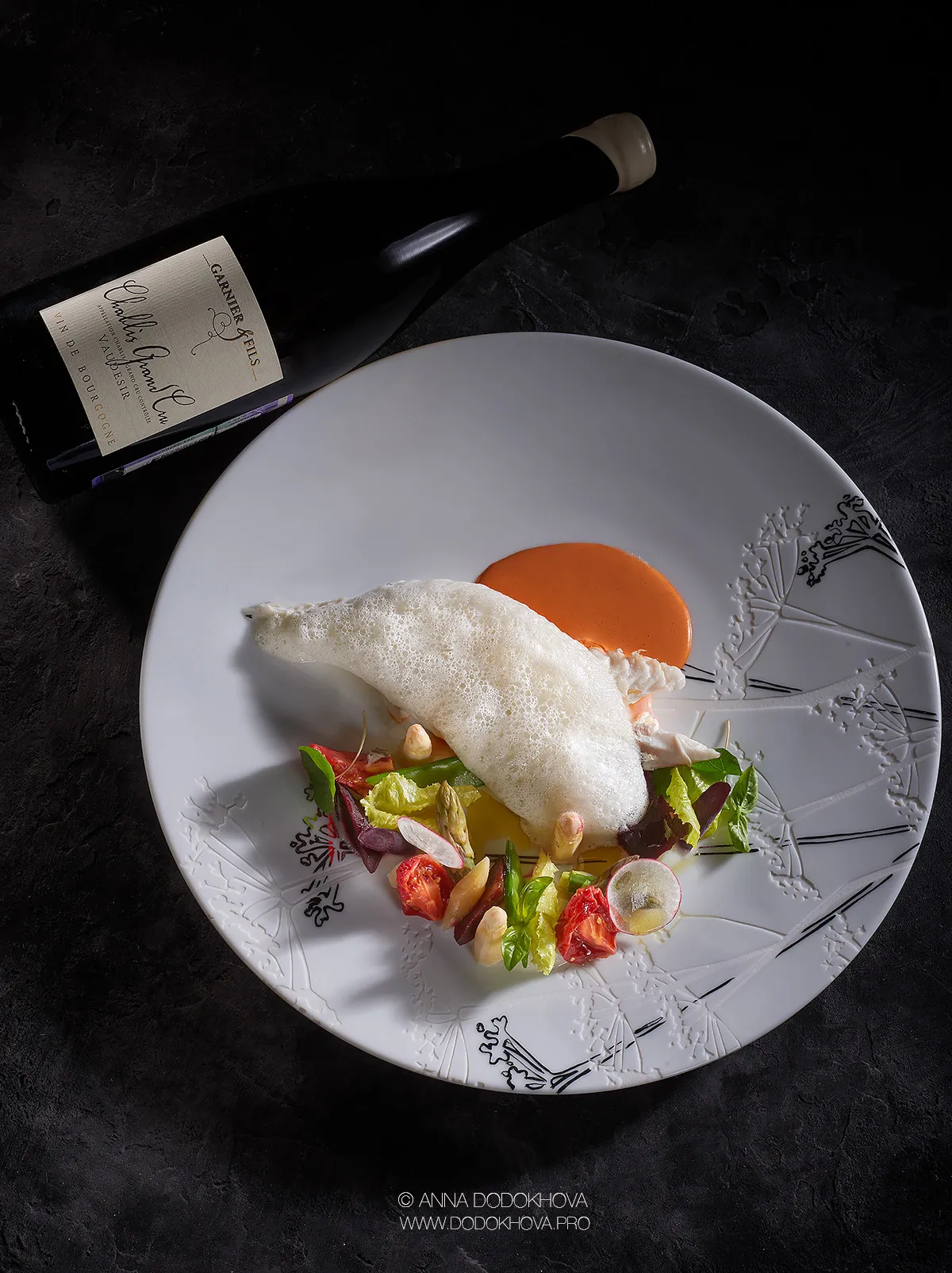 Фотосъёмка блюд высокой кухни ресторана Brunello. Фуд-фотограф, фуд-стилист Анна Додохова