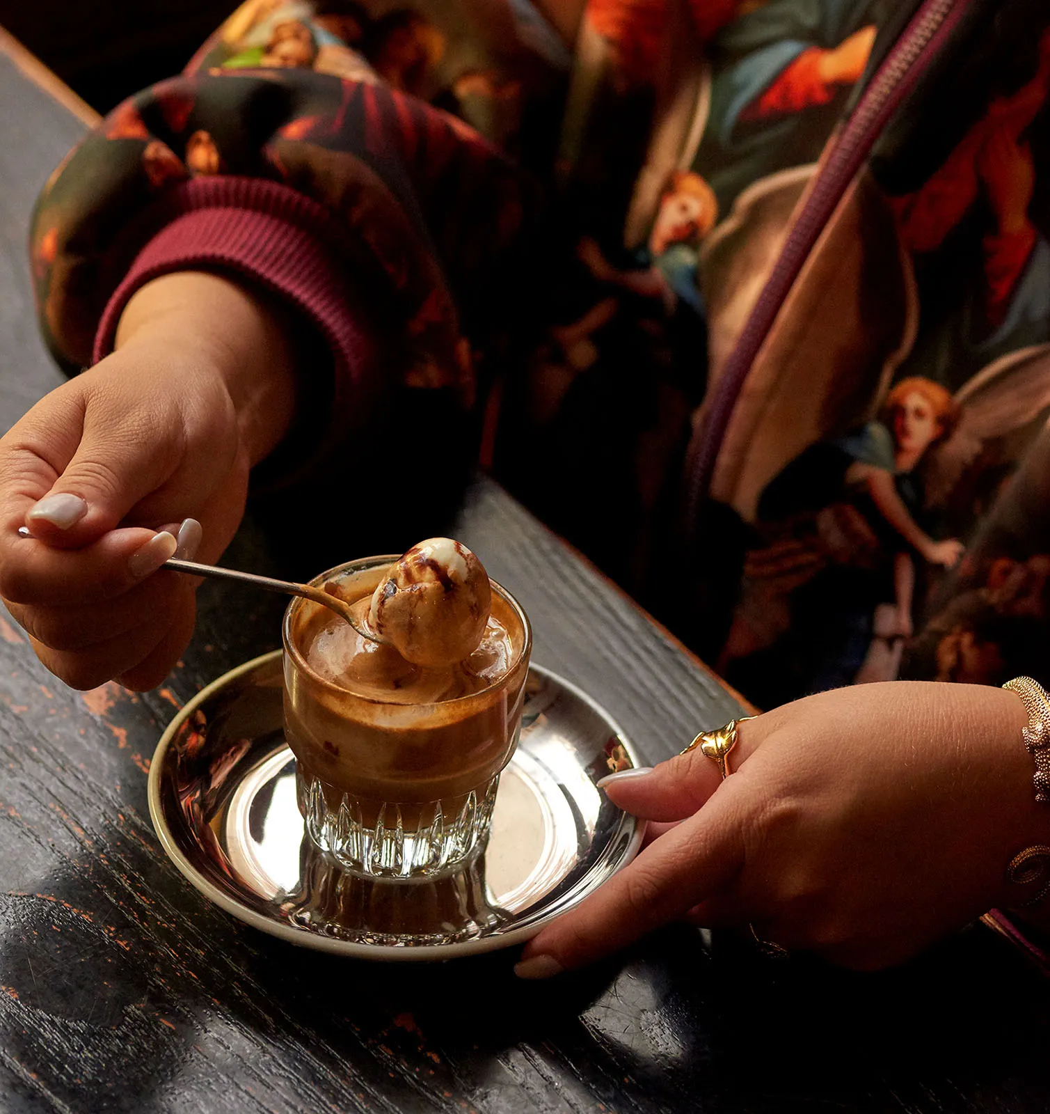 Фотосъёмка напитков, десертов и интерьера Coffeeman. Фуд-фотограф, фуд-стилист Анна Додохова