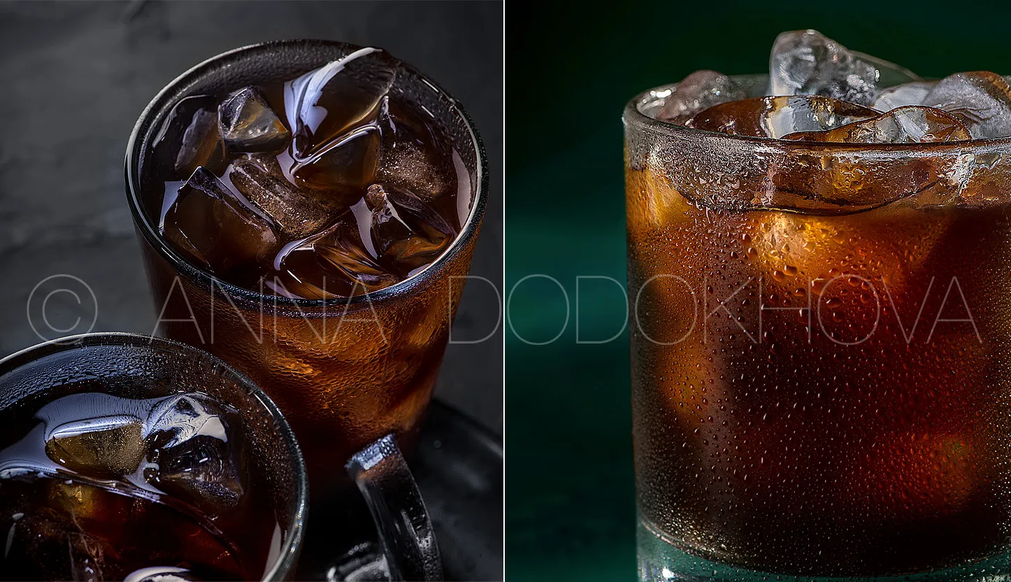 Фотосъёмка напитков. Сold brew. Фуд-фотограф, фуд-стилист Анна Додохова