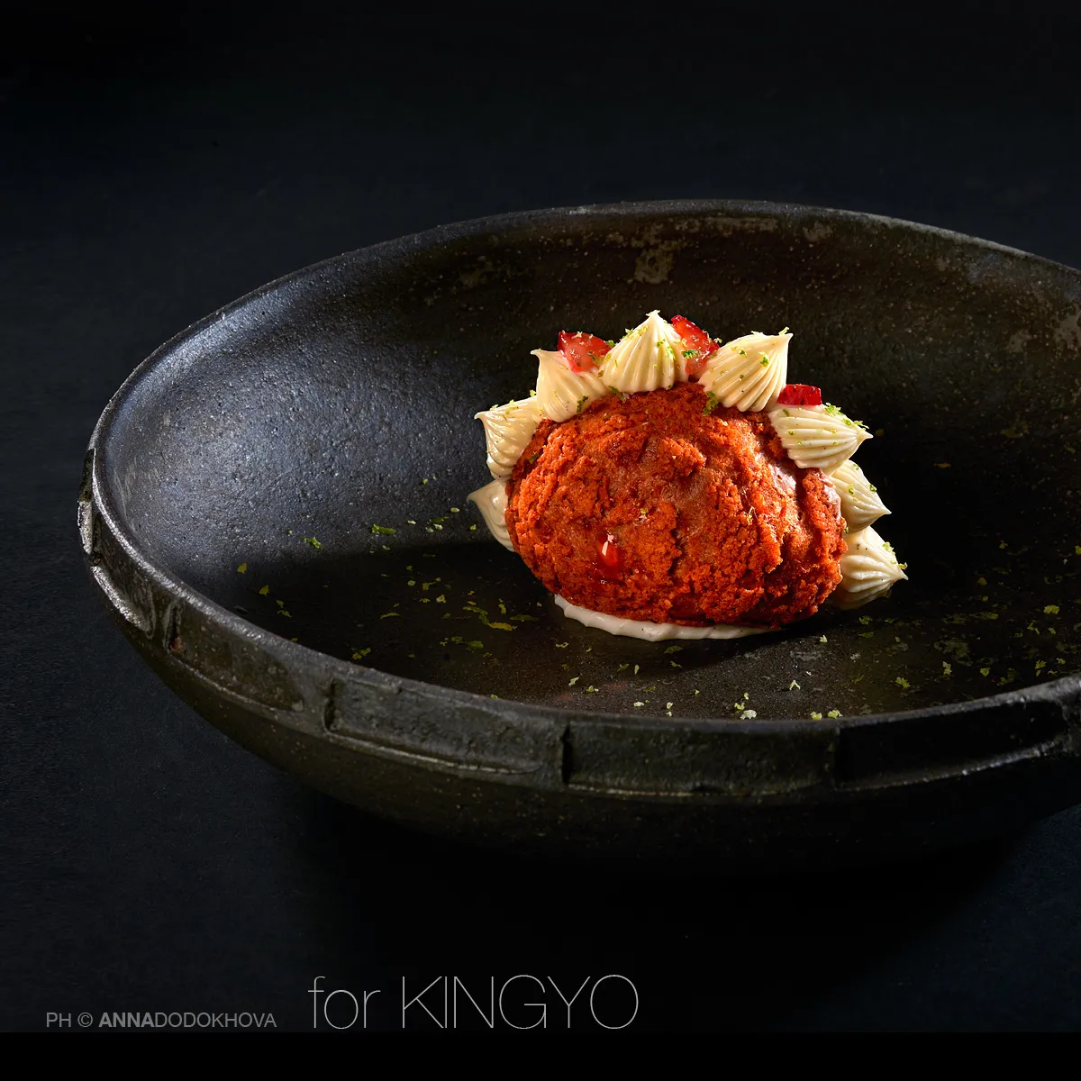 Фотосъёмка блюд ресторана японской кухни Kingyo. Фуд-фотограф, фуд-стилист Анна Додохова