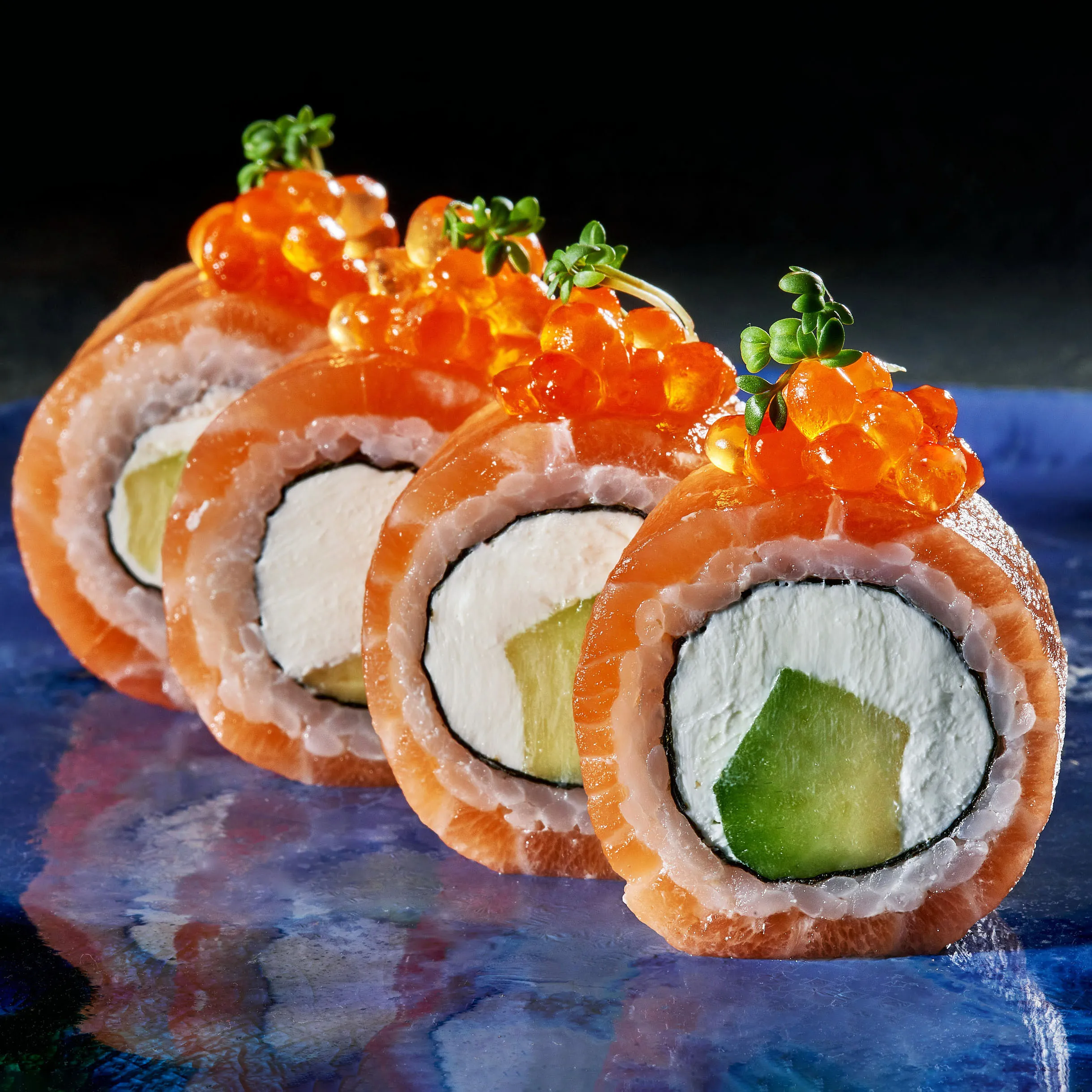 Фотосъёмка суши и блюд японской кухни для SeaFood. Фуд-фотограф, фуд-стилист Анна Додохова