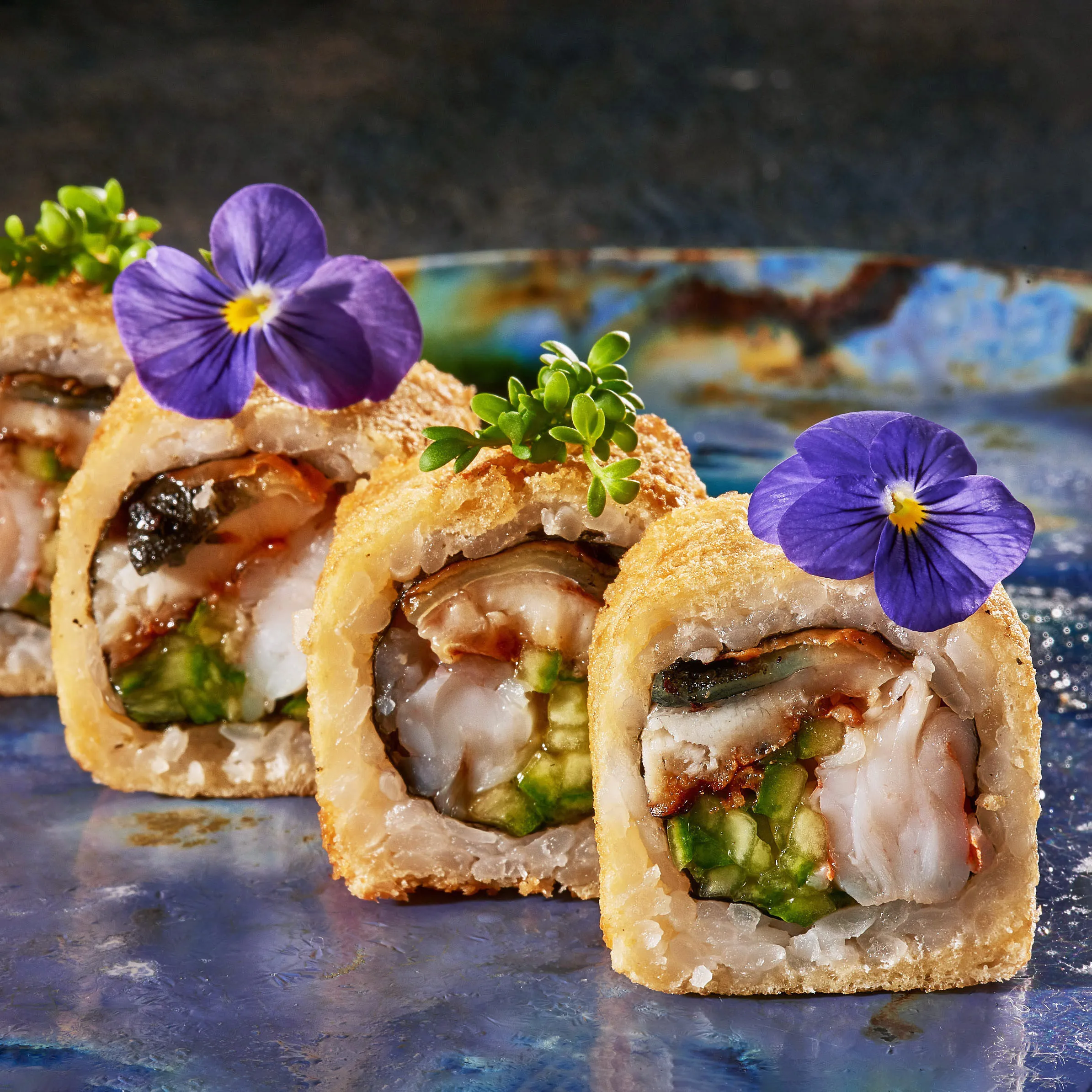 Фотосъёмка суши и блюд японской кухни для SeaFood. Фуд-фотограф, фуд-стилист Анна Додохова