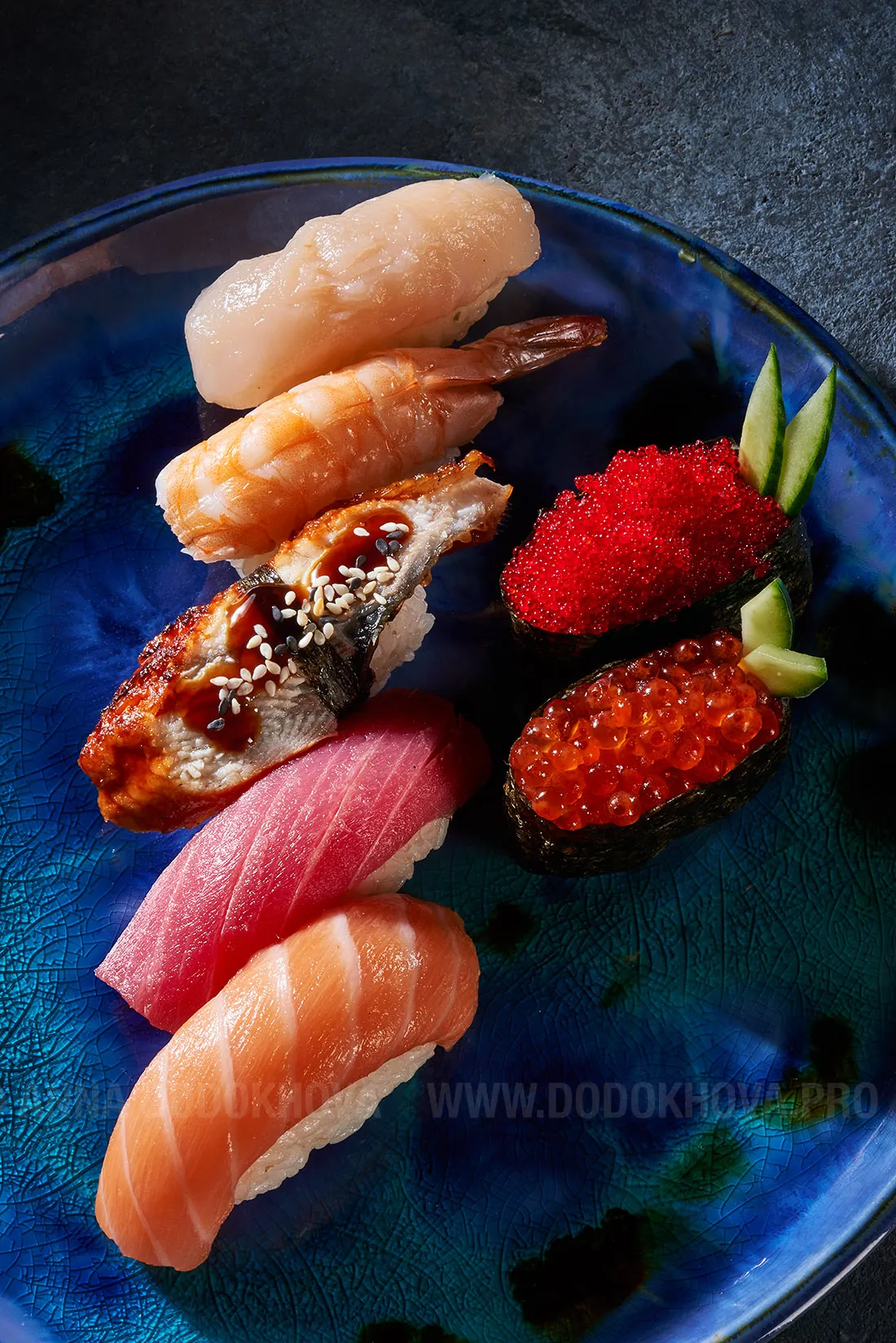 Фотосъёмка суши и блюд японской кухни для SeaFood. Фуд-фотограф, фуд-стилист Анна Додохова